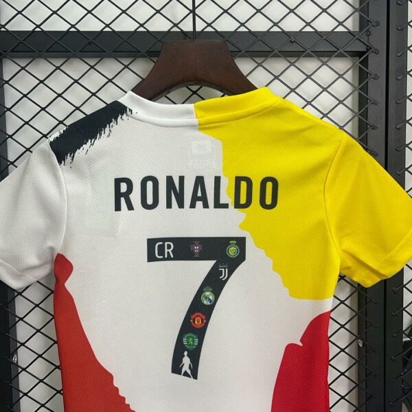 Cristiano Ronaldo Career Exclusive Edition Kit Jersey T-shirt | for Kid - Image 5