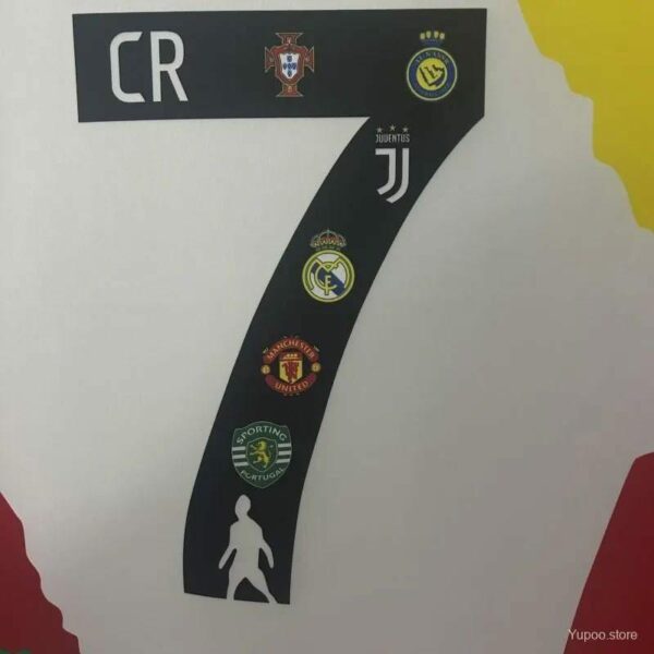 Cristiano Ronaldo Career Exclusive Edition Kit Jersey T-shirt | for Adult - Image 6
