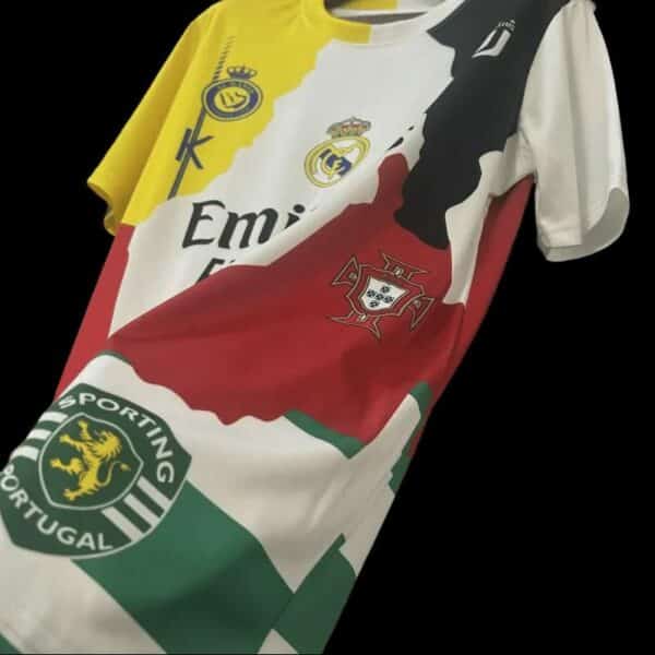 Cristiano Ronaldo Career Exclusive Edition Kit Jersey T-shirt | for Adult - Image 3